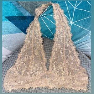 Lace Halter Bralette